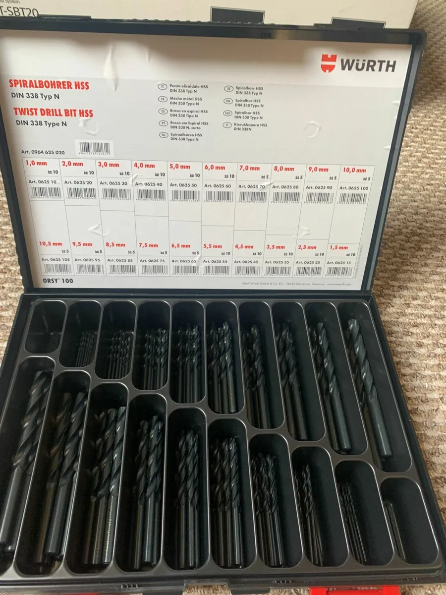 Drill Set High Speed Steel - Image 3