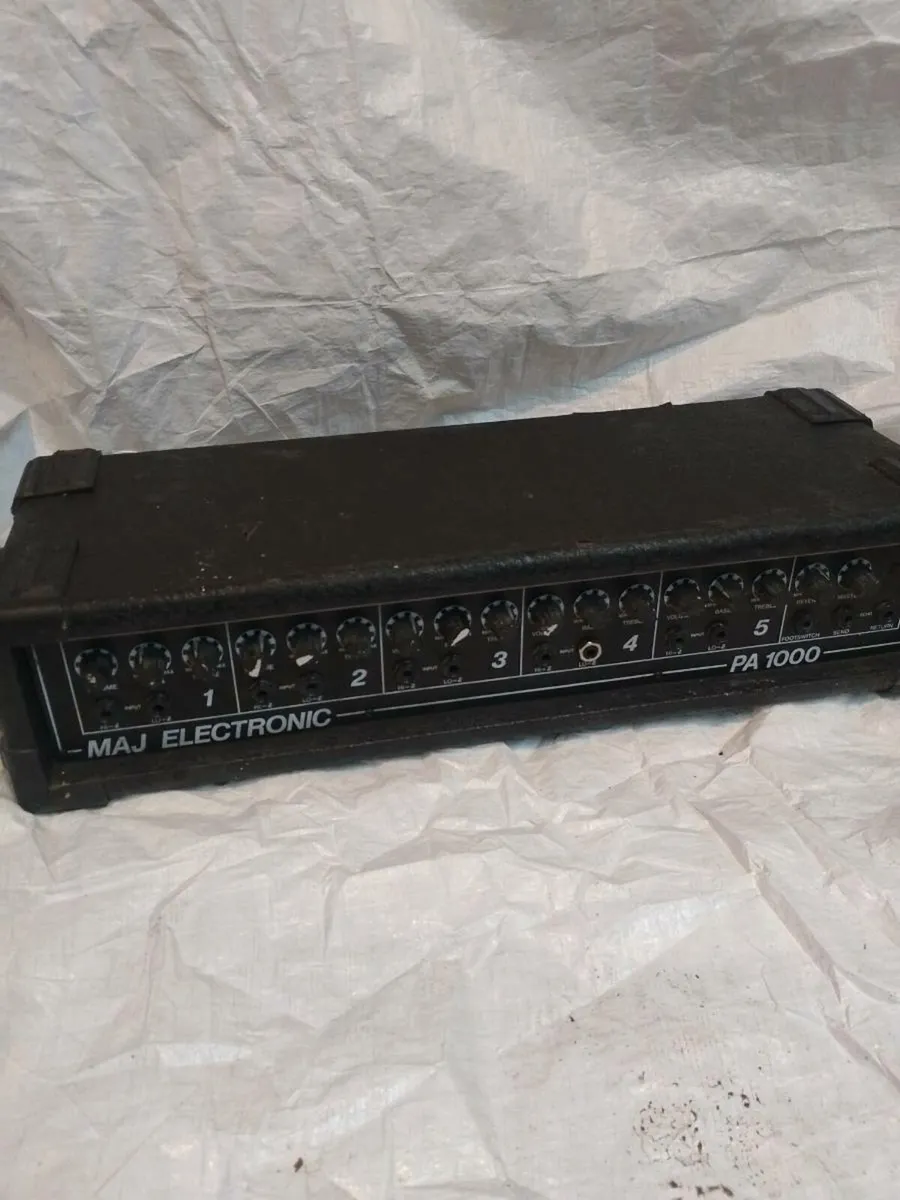 MAJ PA1000 power amplifier - Image 1
