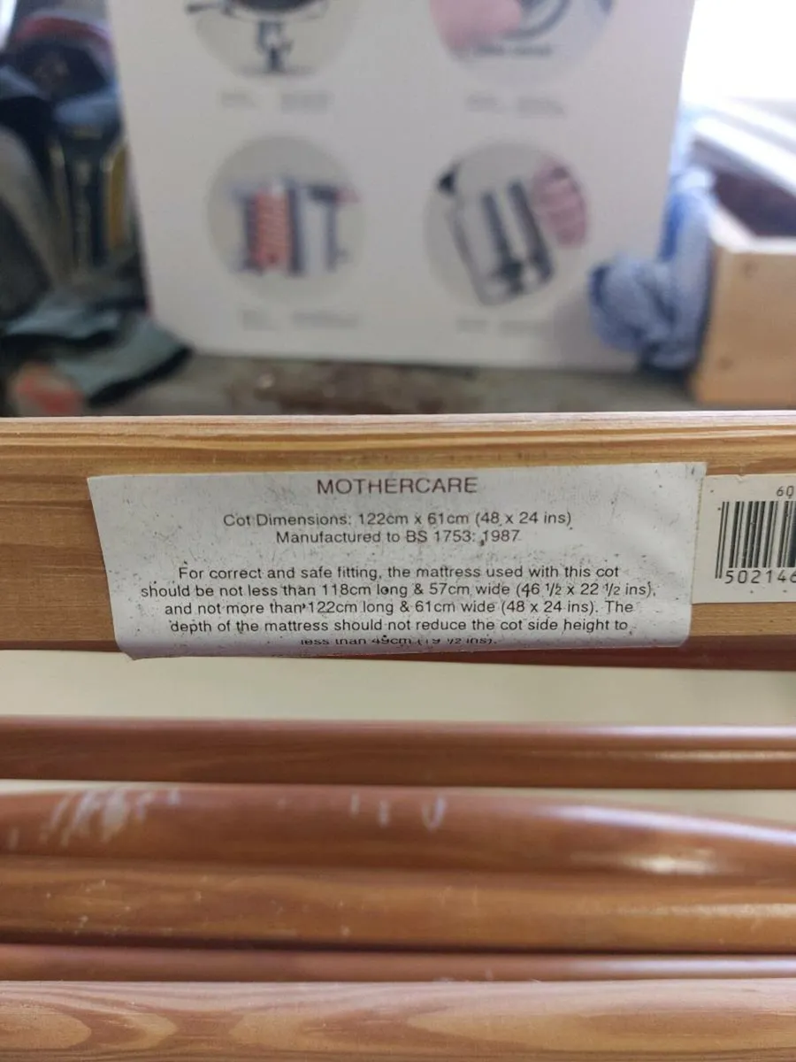 Baby Cot - Image 3