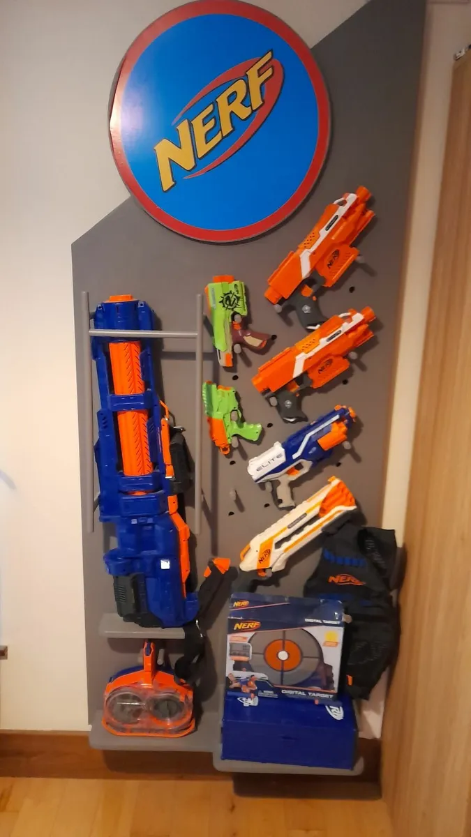 Nerf Gun Wall Display