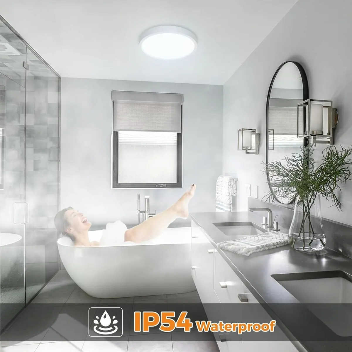 Bathroom Light, 3000K/4000K/6500K 3 Color - Image 2