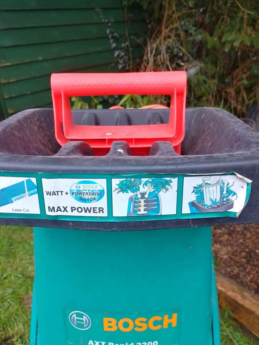 Bosch garden shredder - Image 3