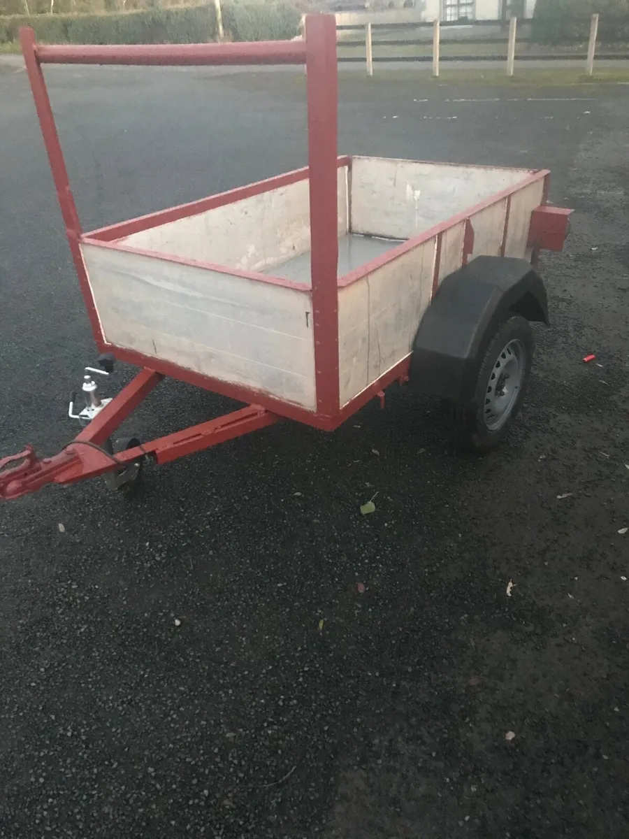 Full metel car trailer - Image 2