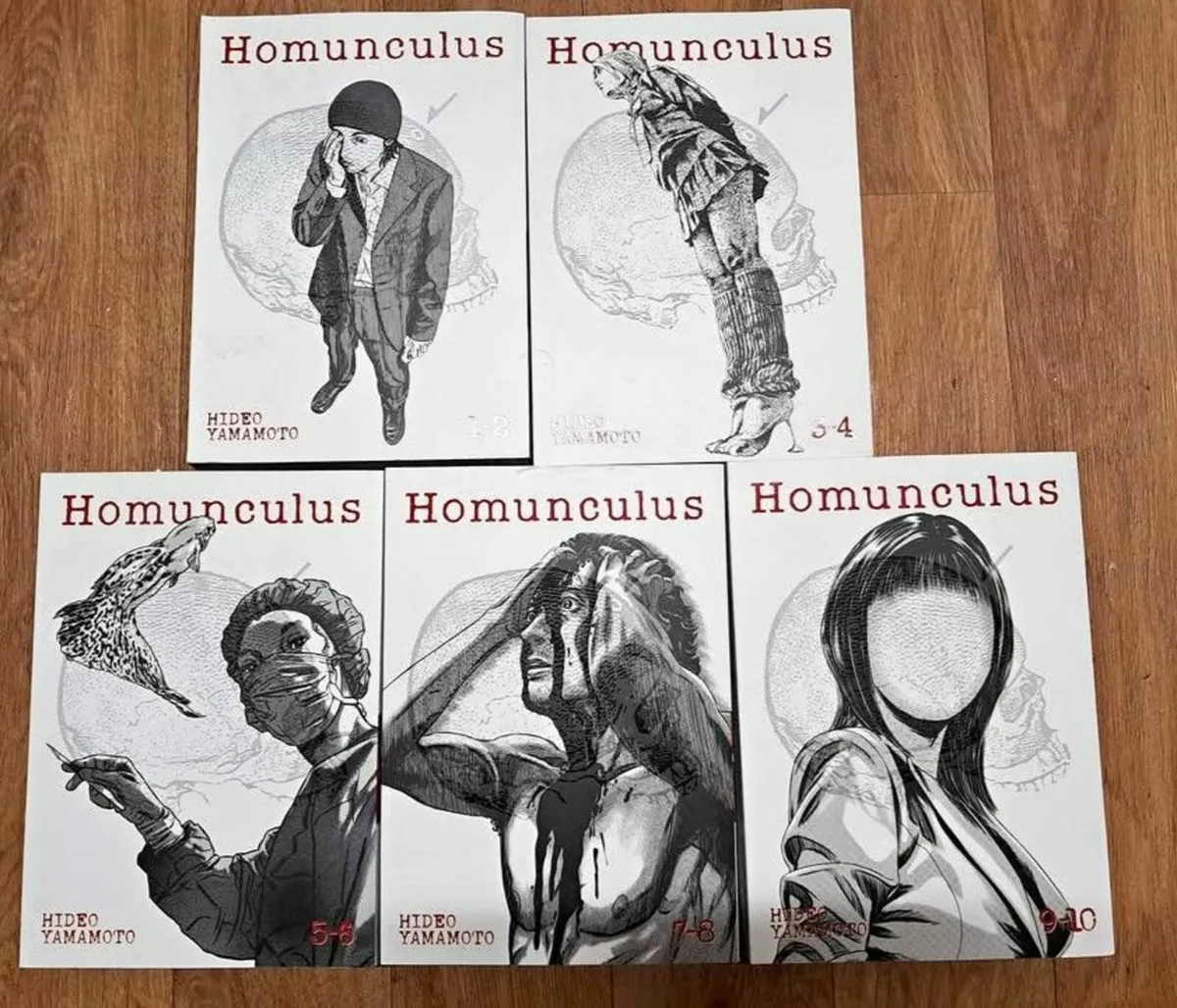 Homunculus Manga 1-10