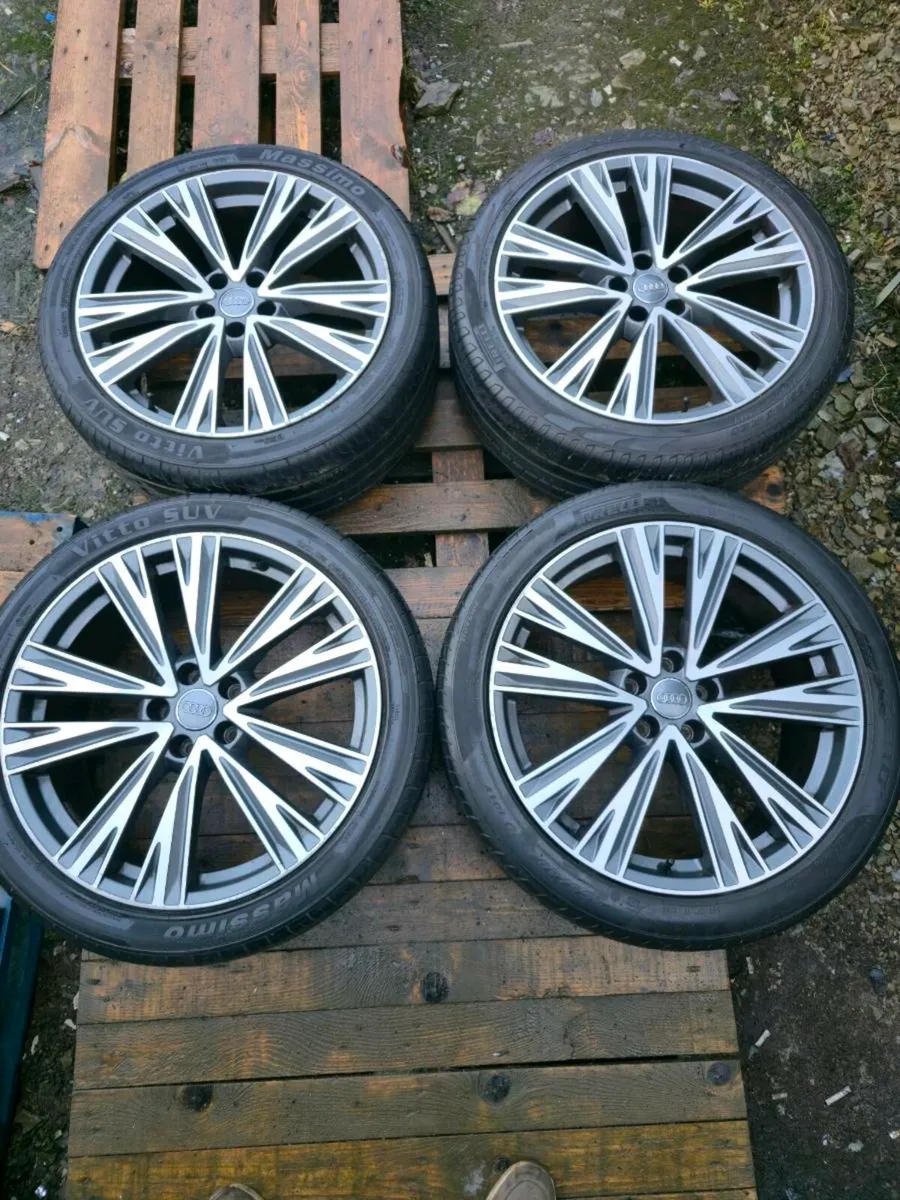 20" Genuine Audi A6 /A7,A8 Sline DiamondCut - Image 1