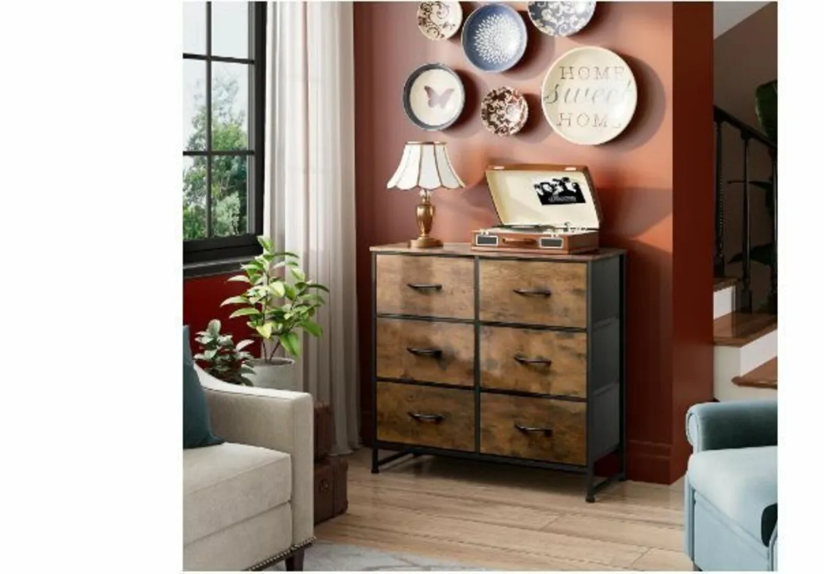 Fabric Chest of Drawers - Image 2