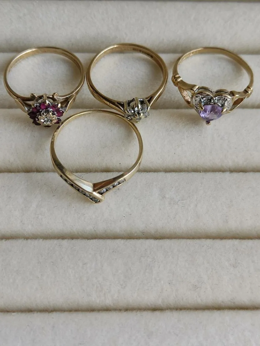 Vintage diamond rings price from 220 euro - Image 2