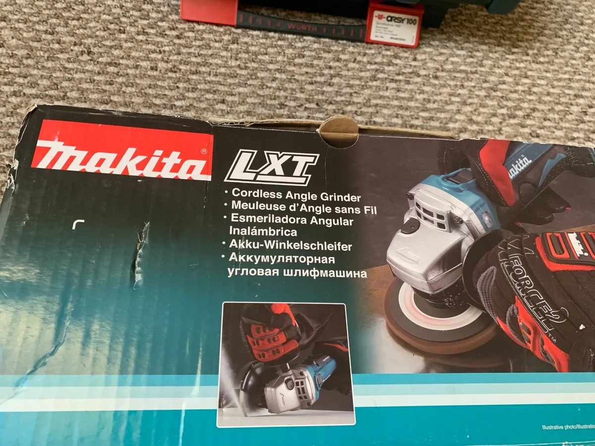 Makita  Cordless Angle Grinder - Image 1