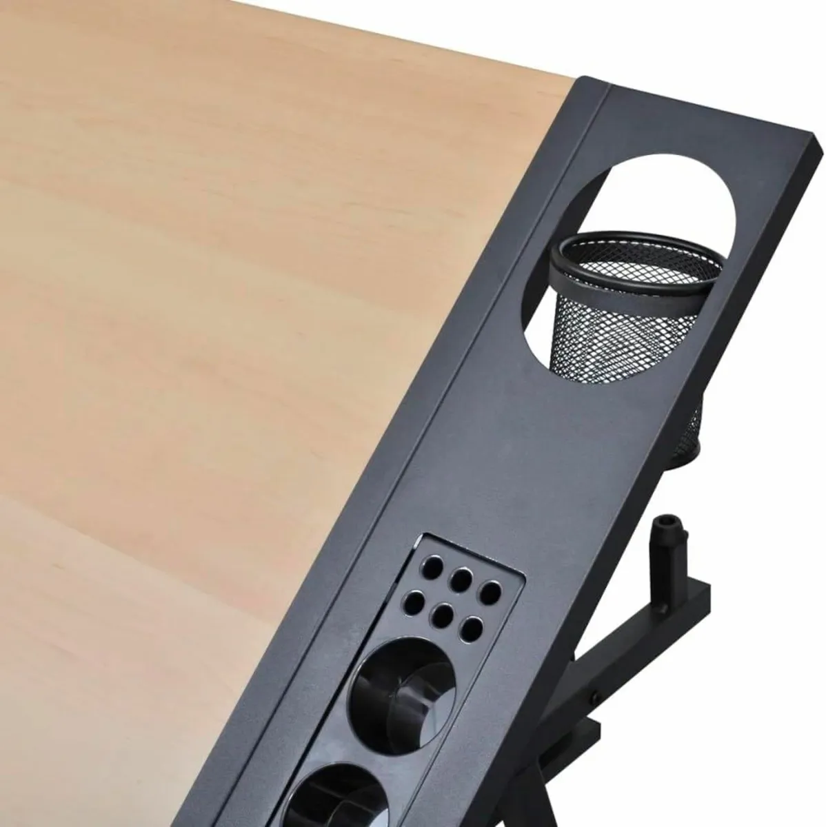 Tiltable Tabletop Drawing Table with Stool Home Of - Image 2