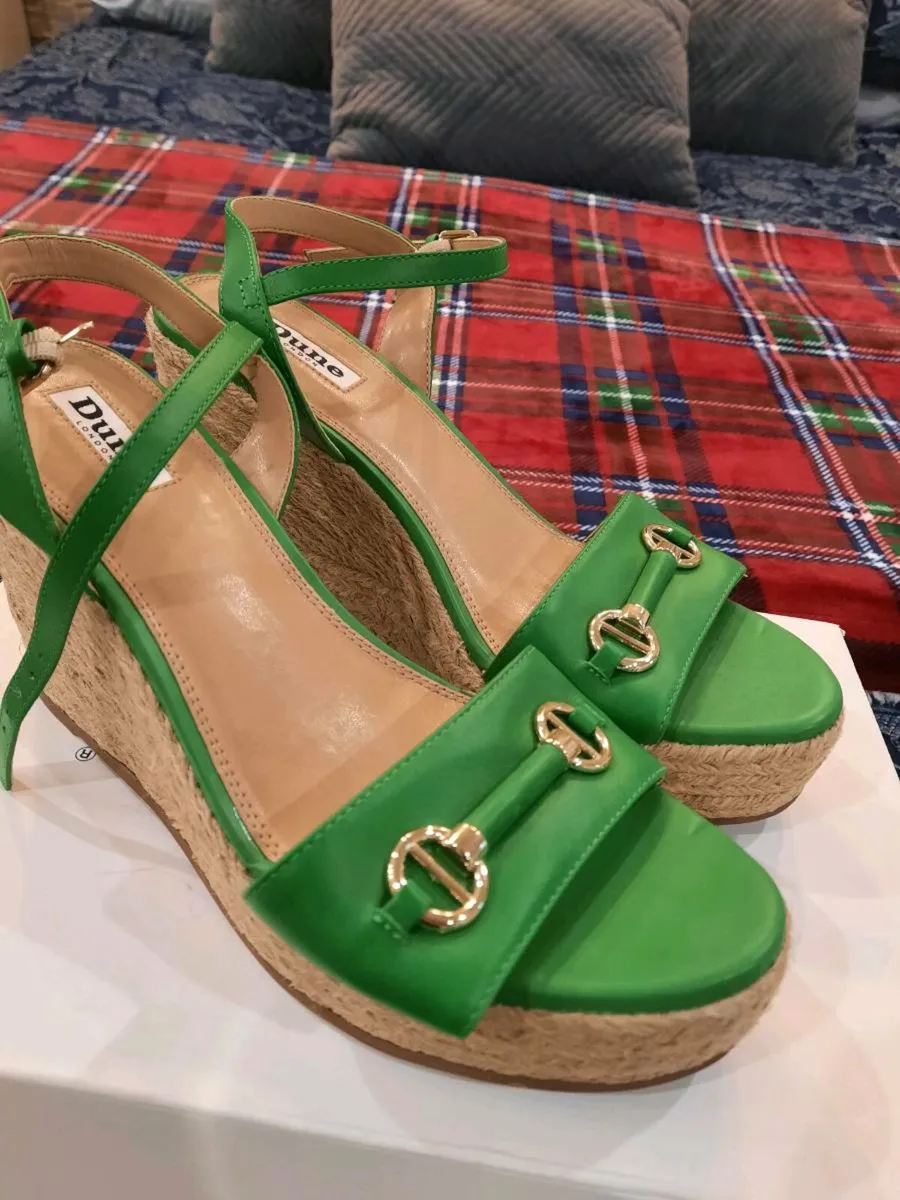 Dune London Wedge Sandles - Image 1