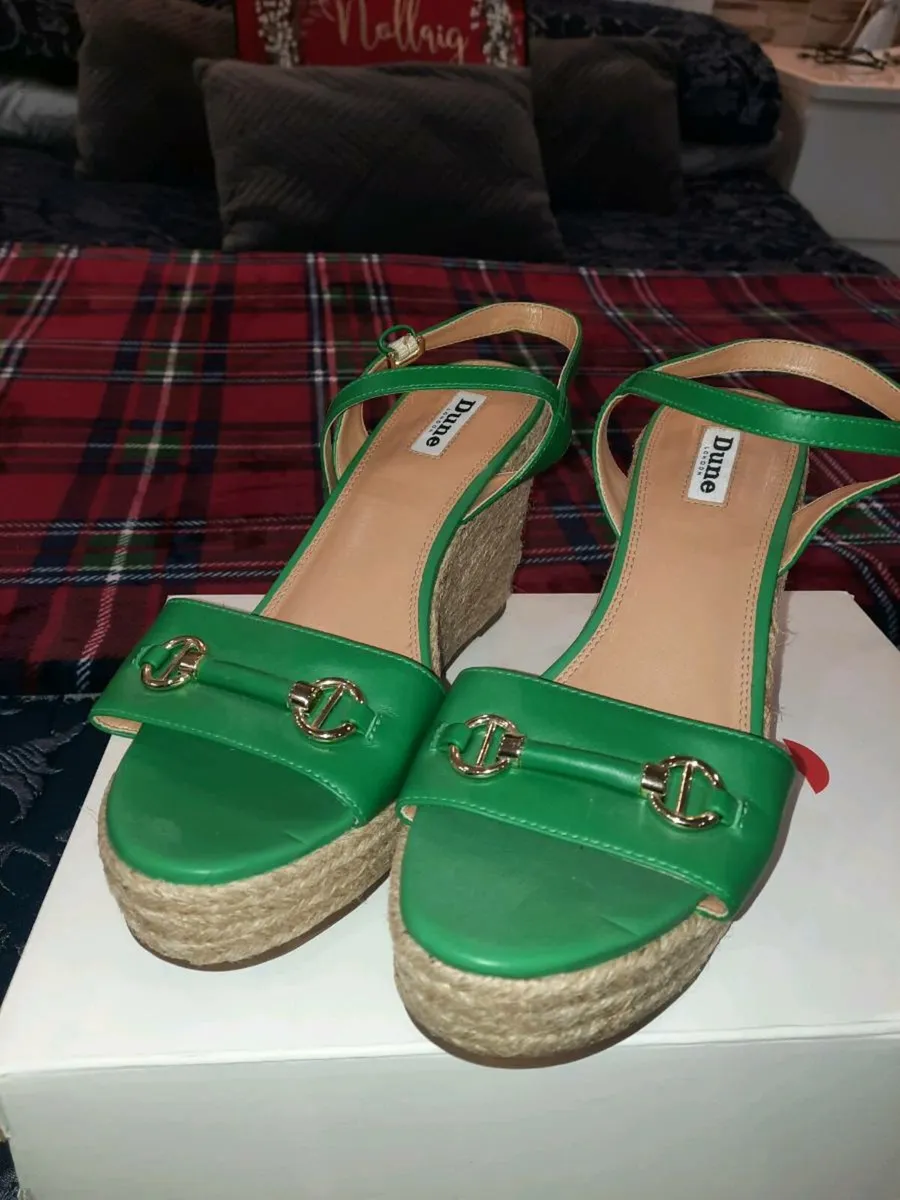Dune London Wedge Sandles - Image 4