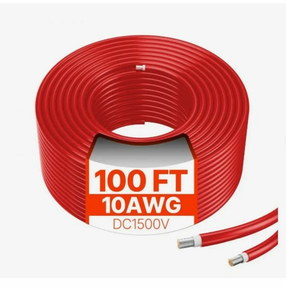 30.48m/100FT Solar Panel Extension Cable - Image 1