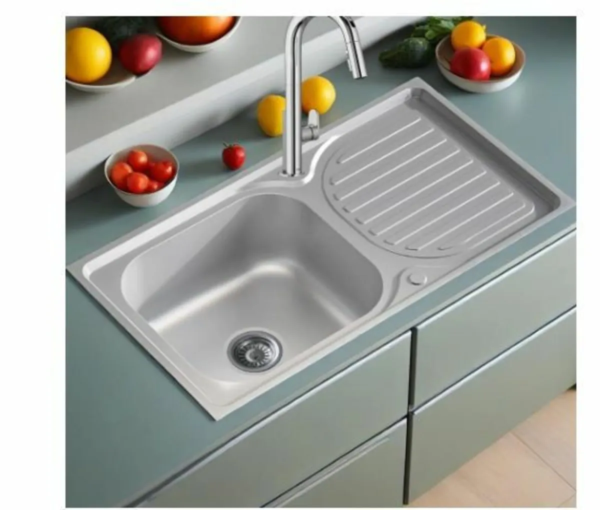 Kitchen Sink Stainless Steel - Image 2