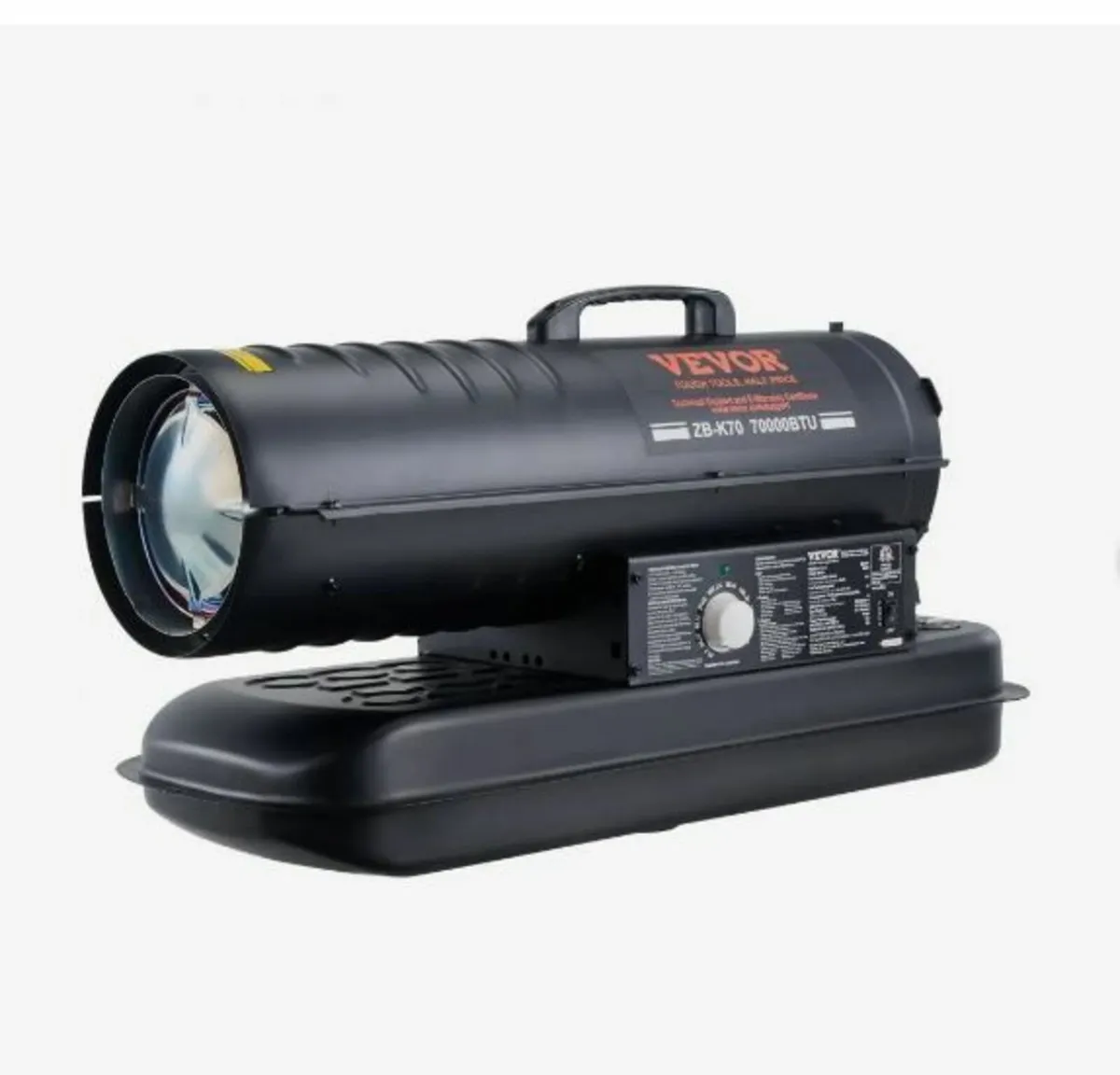 Kerosene/Diesel Forced Air Heater, 70000Btu - Image 1