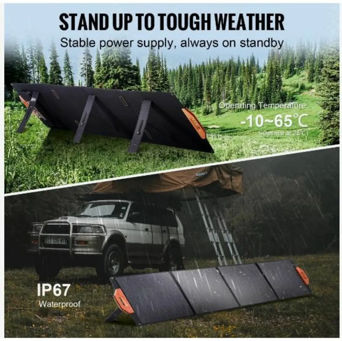 Portable Monocrystalline Solar Panel, 200W - Image 4