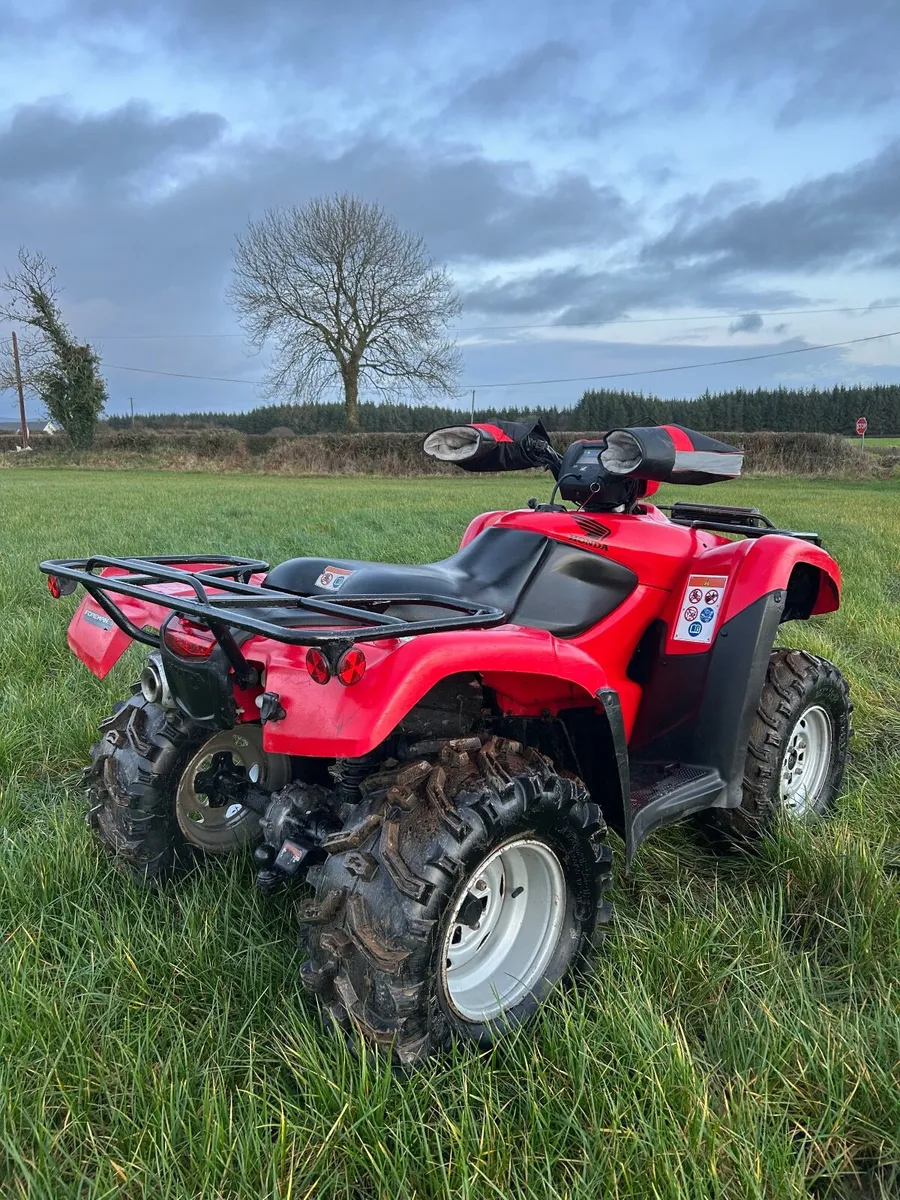 Honda foreman 500 selectable 2/4wd 2013 - Image 4