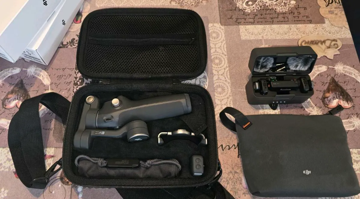 Dji osmo 7pro gimbal and Dji mic mini - Image 4