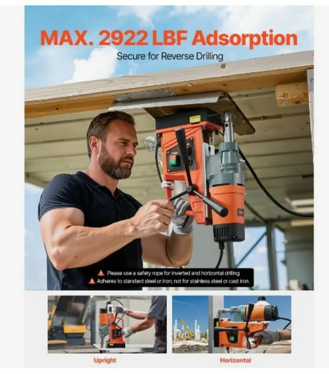 Magnetic Drill, 1450W - Image 2