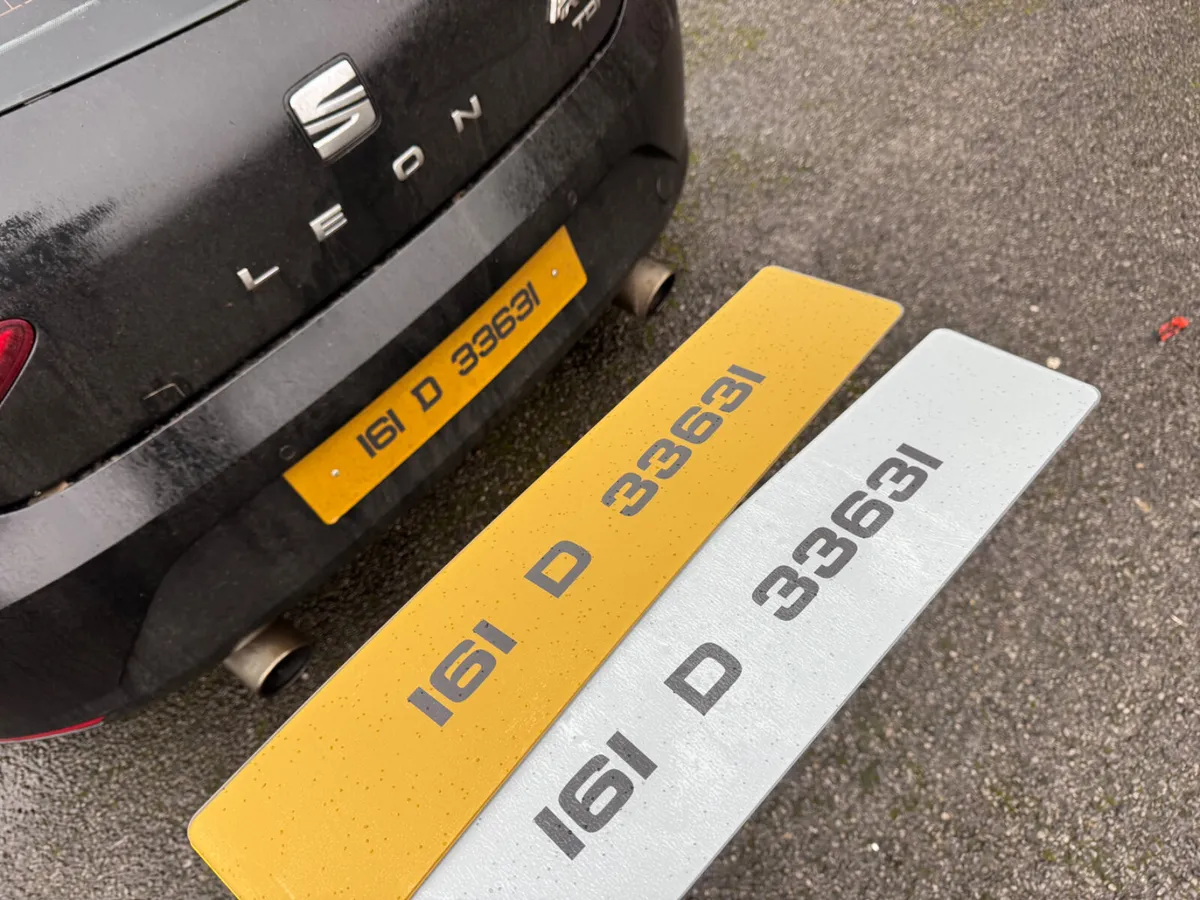🎅🎄Tinted gel number plates delivered 🎄🎅 - Image 3