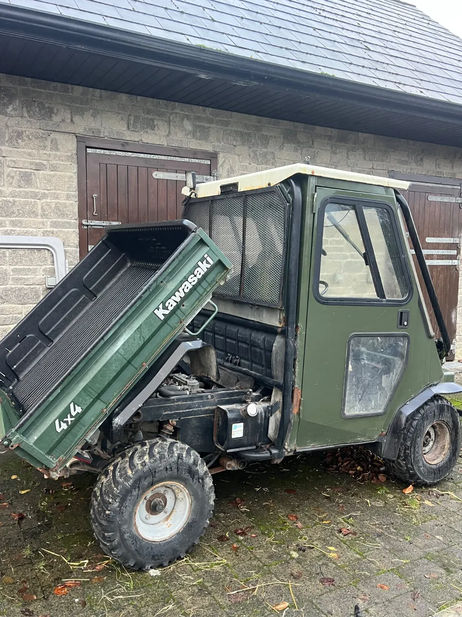 Kawasaki tipper gator diesel 1000 cc