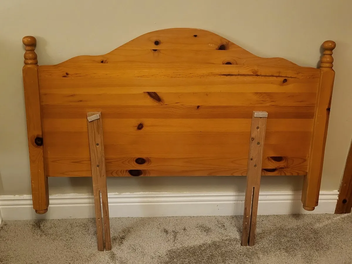 Single headboard (pine) - Image 2