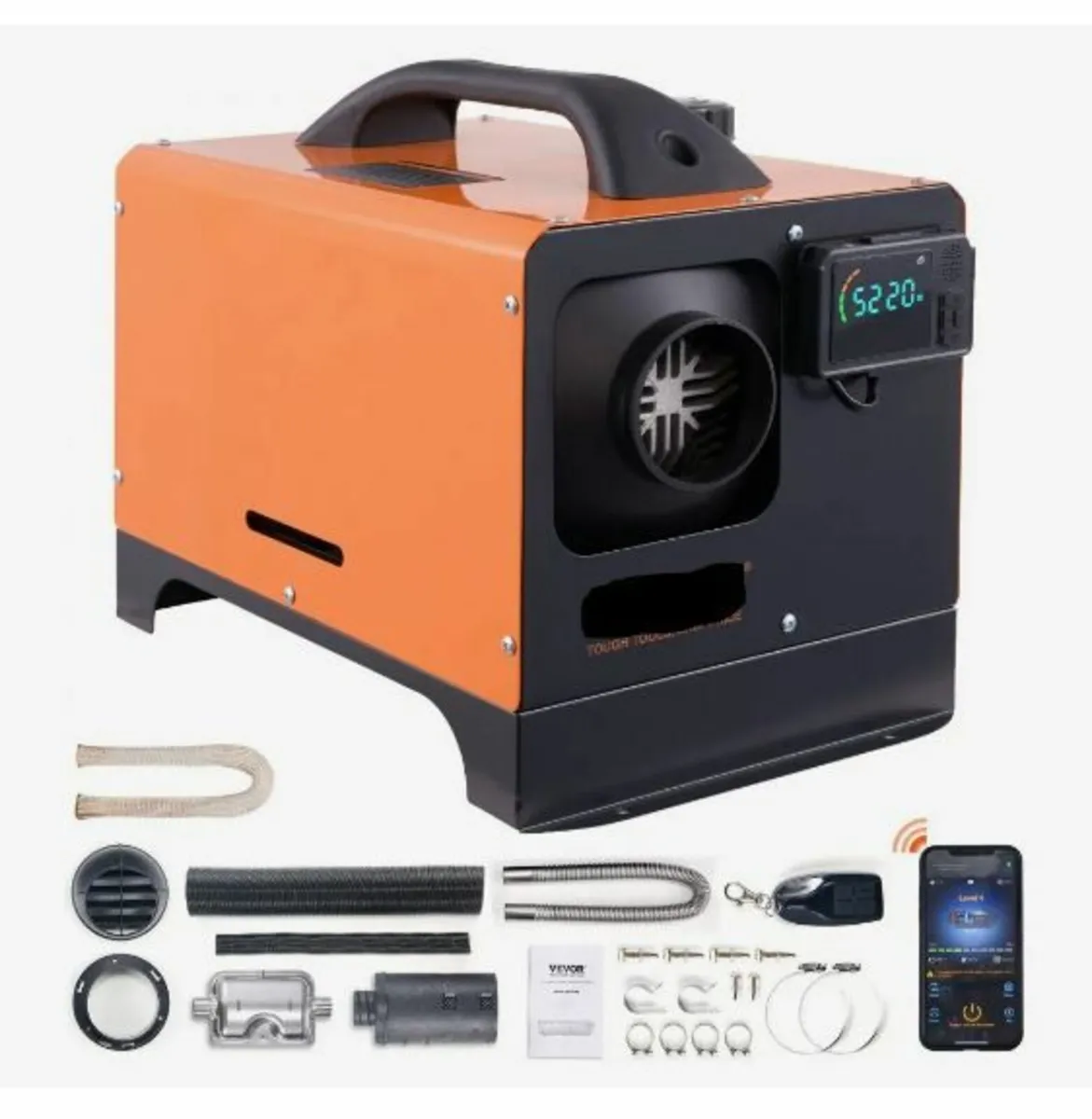 Diesel Air Heater All-in-one 12V 8KW Bluetooth - Image 3