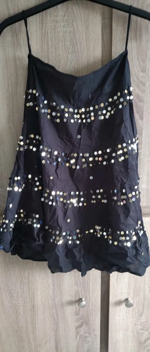 Hoi polloi skirt brown or black size small - Image 3