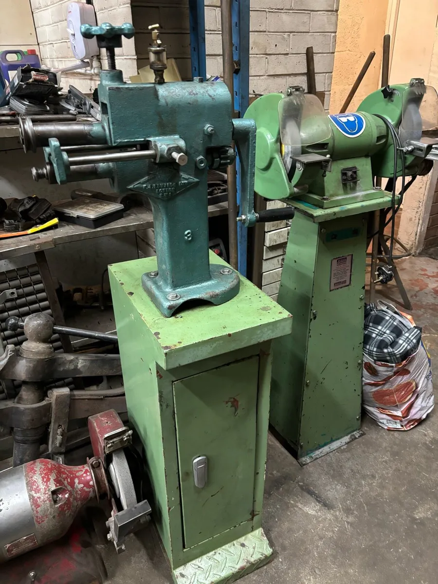 Edwards bead roller  wager  on stand - Image 1