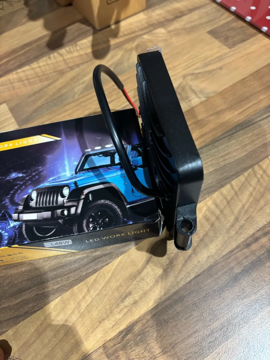 10 x 48w 4” square led work lights 6000k - Image 3