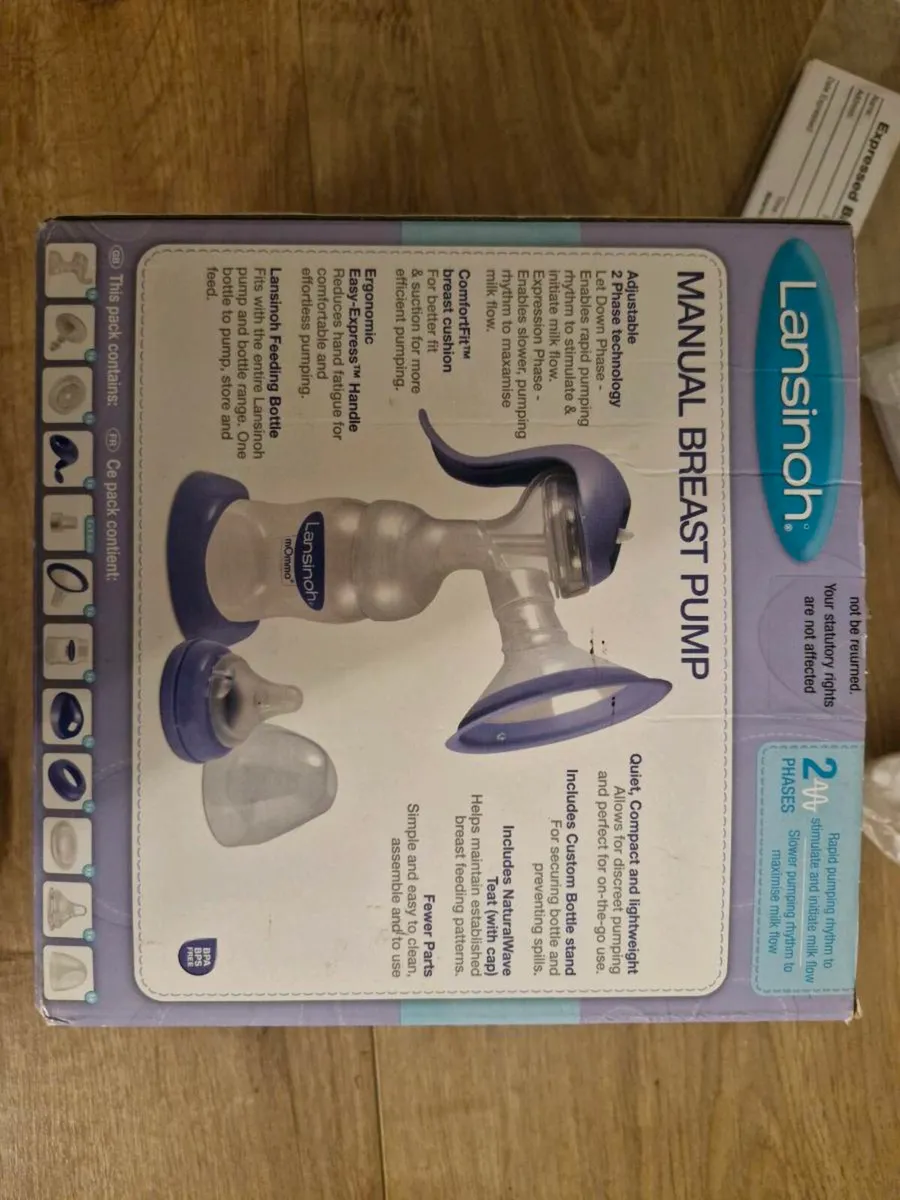 Lansinoh manual breast pump - Image 2