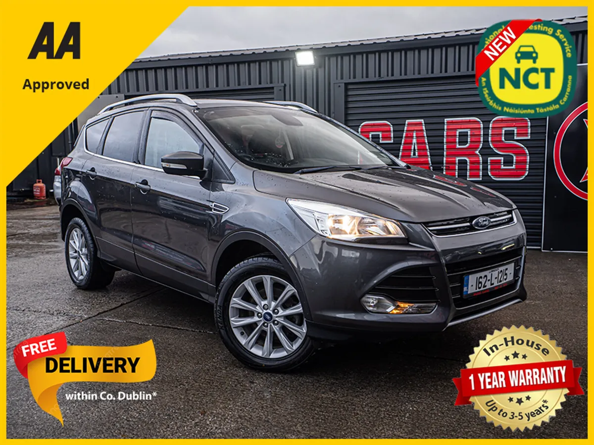 162 Kuga 2.0d TITANIUM/New NCT/1yr warranty - Image 1