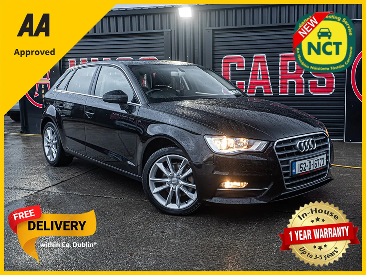 152 Audi A3 1.6tdi/Irish/New NCT/1yr warranty - Image 1