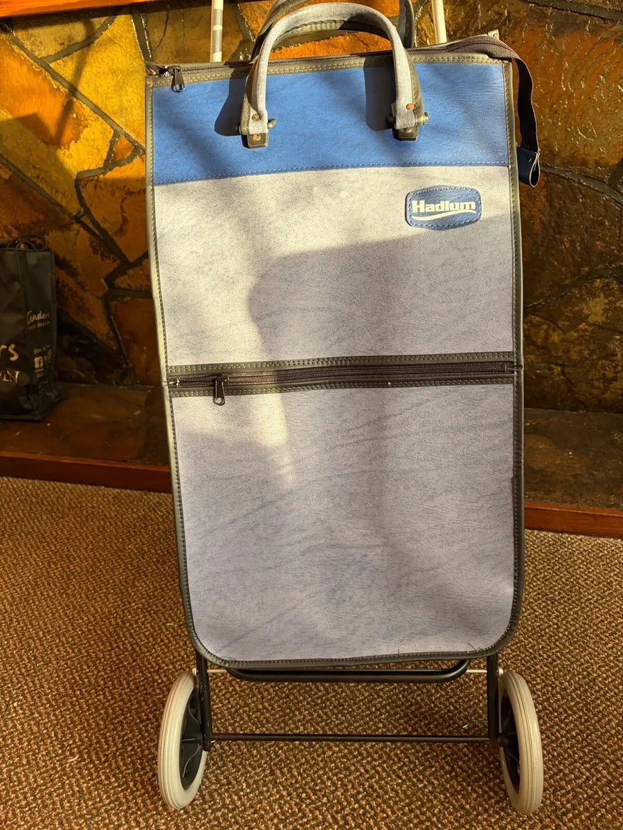 Shopping trolley with 4 wheels - Image 1