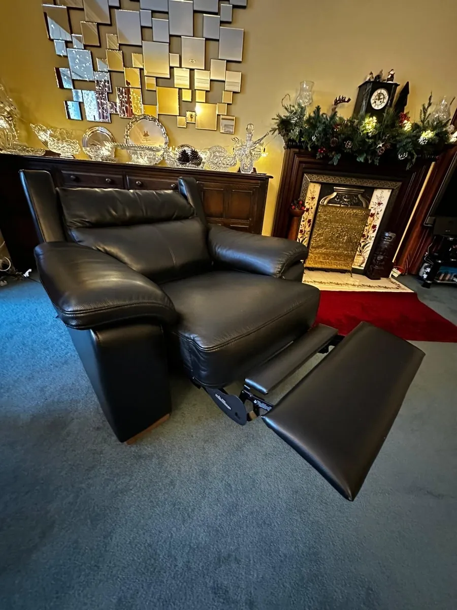 Reclining Arm Chair & foot rest - Image 1