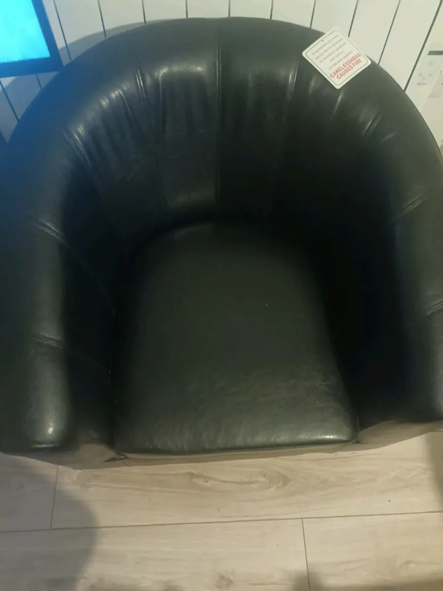 Tub chair + 2seater couch - Image 2