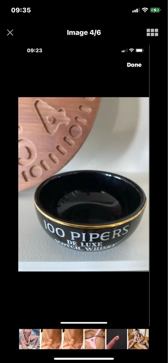 100 Pipers Bar Clock & Dish - Image 4