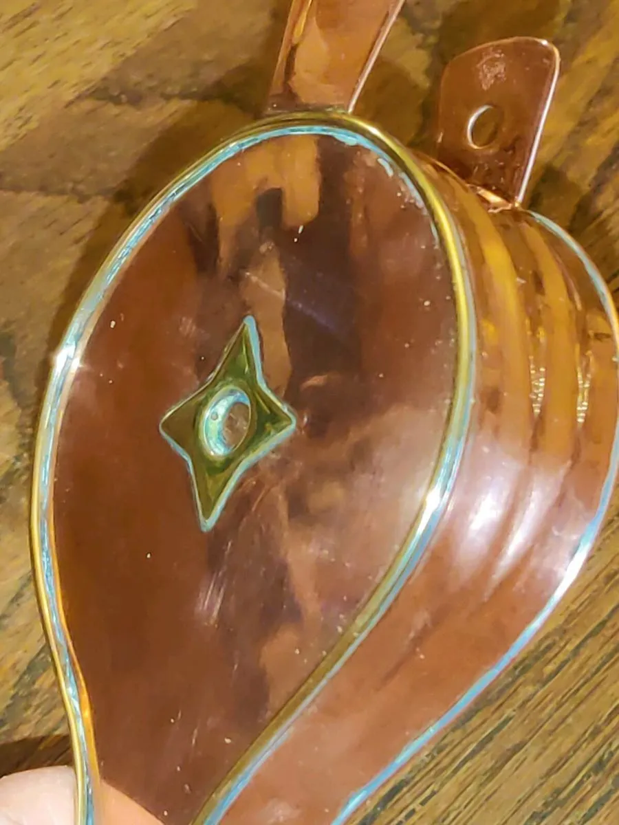 RARE, BRASS & COPPER,10"Long 1930's Wall Bellows ! - Image 2