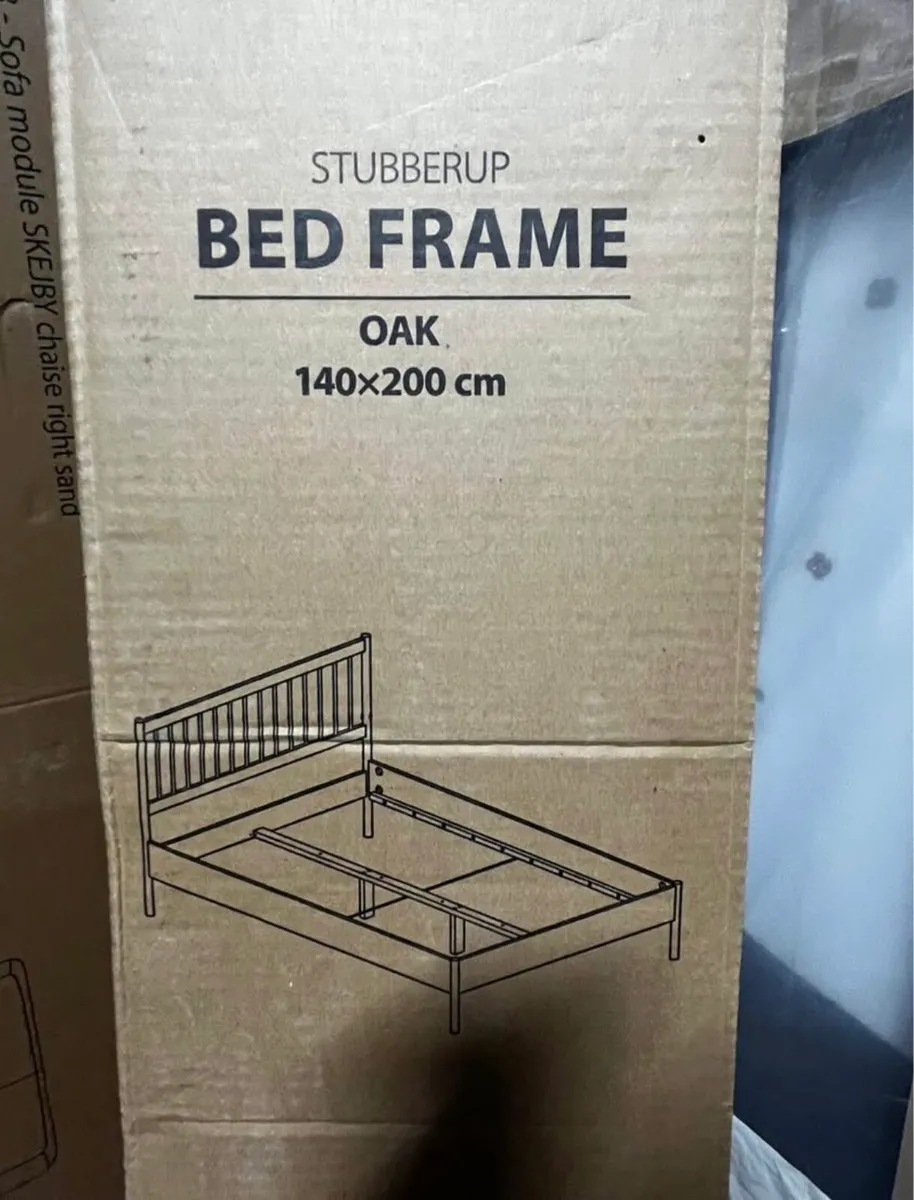 Double bed frame 140 x 200cm - Image 2