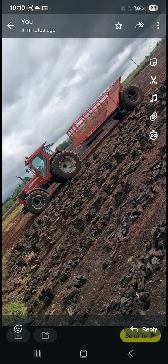 Hitip turf. Peat trailer - Image 2