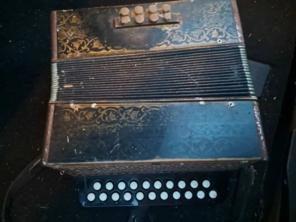 Antique accordion - Image 1