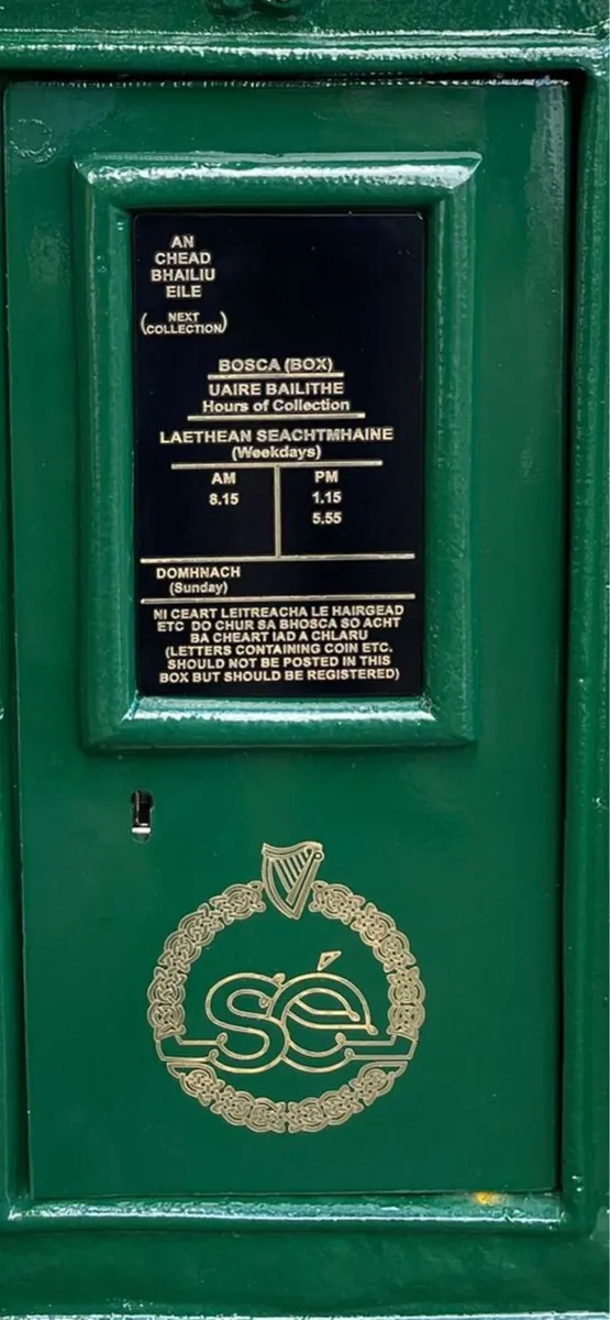 Saorstat Eireann post box (limited edition)🎄 - Image 3