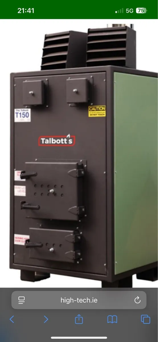 Solid fuel wood burner