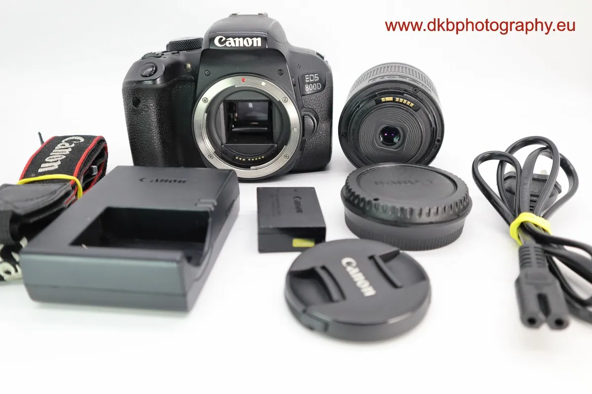 CANON 800D CAMERA & CANON EFs 18-55mm IS STM LENS - Image 3