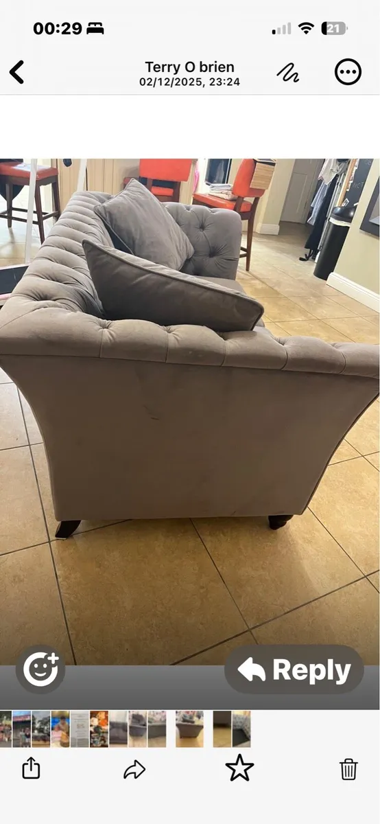 2 Seater Couch 1620 mm length - Image 2