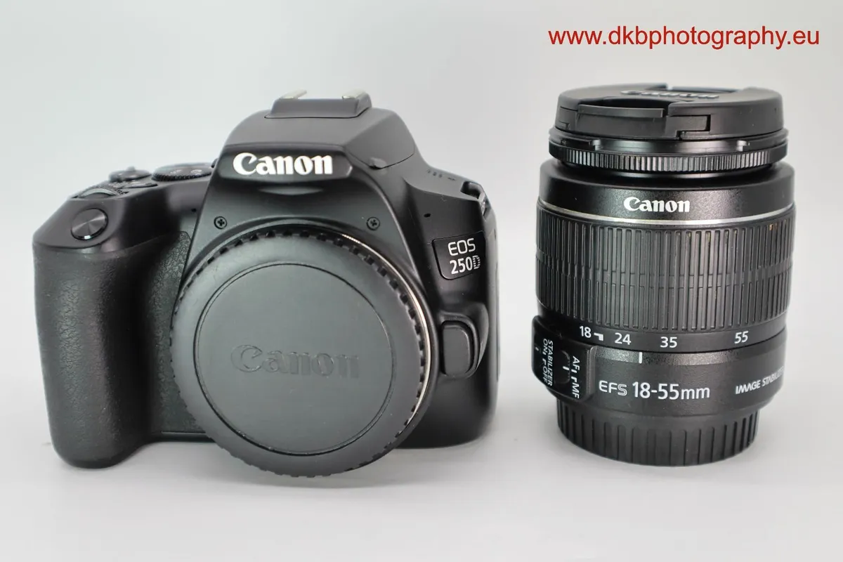 CANON 250D CAMERA & CANON EFs 18-55mm IS II LENS - Image 3