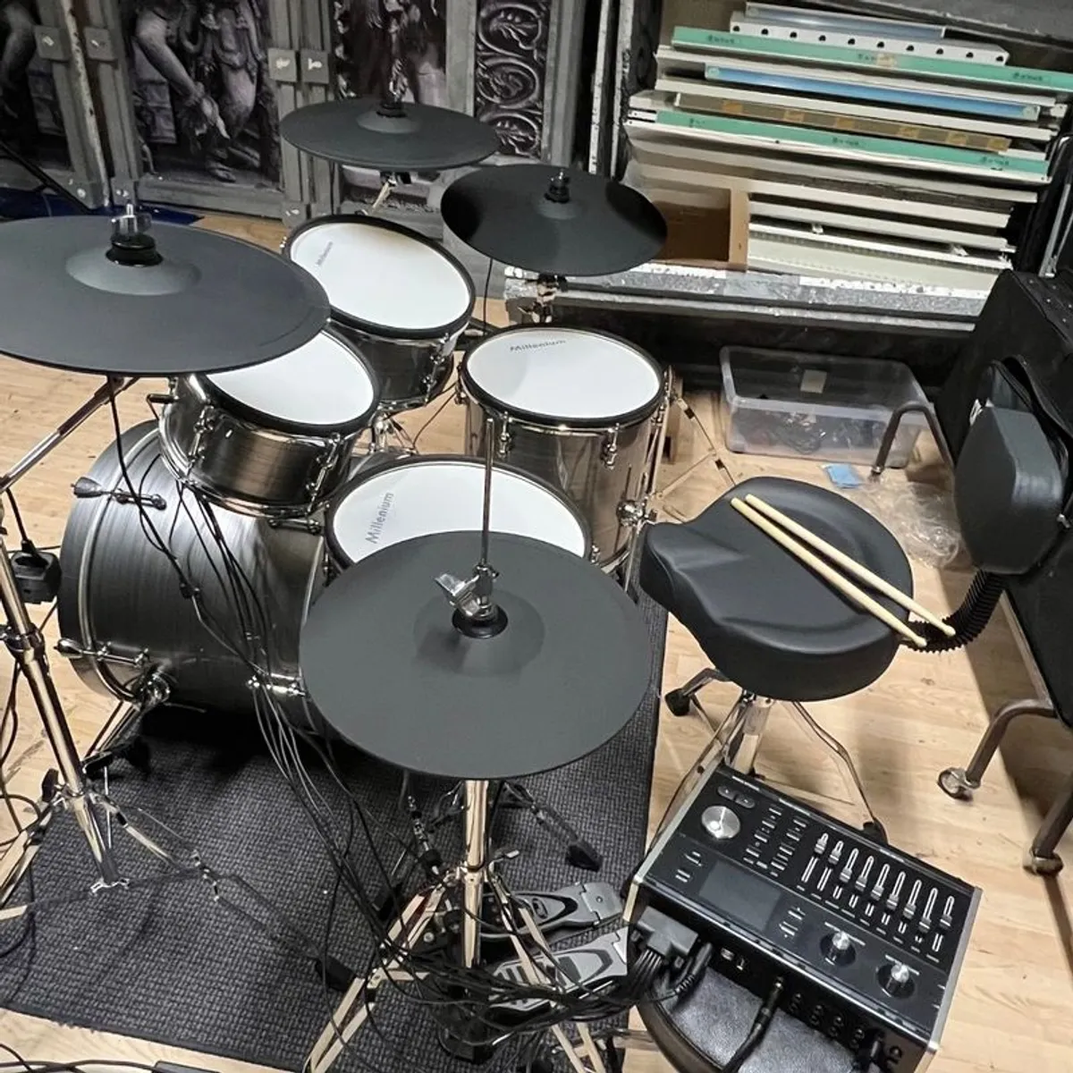 Millenium MPS-1000 E-Drum Set - Image 4