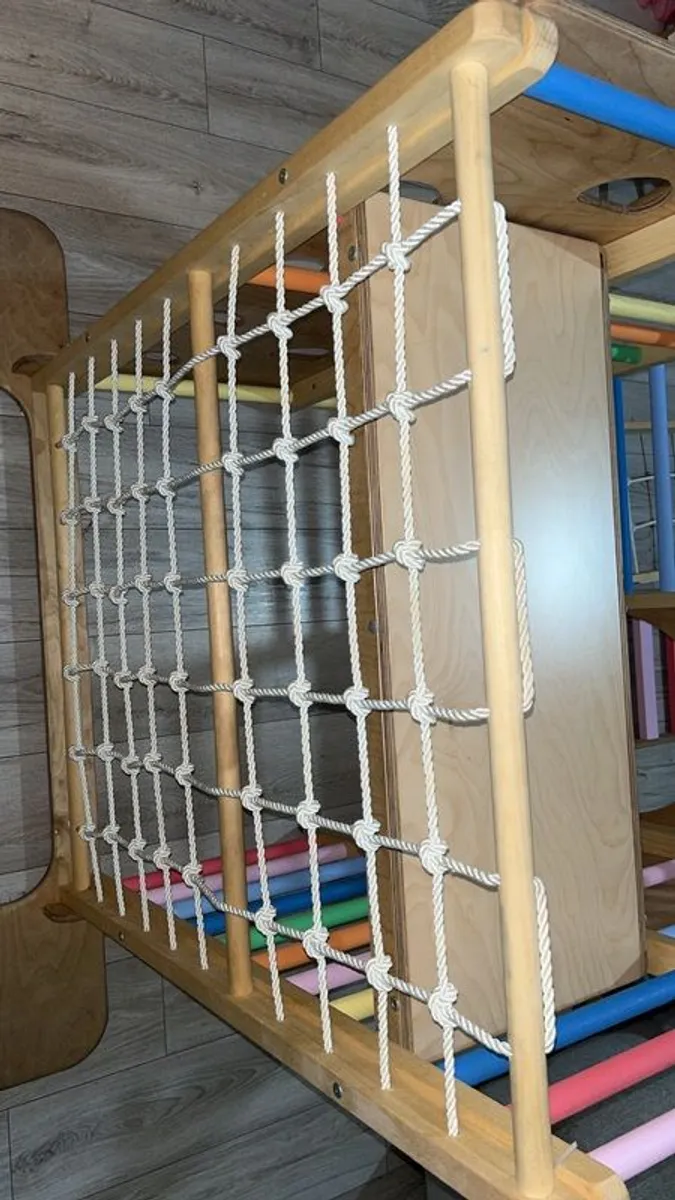 Kids Wood Jungle Gym - Image 2