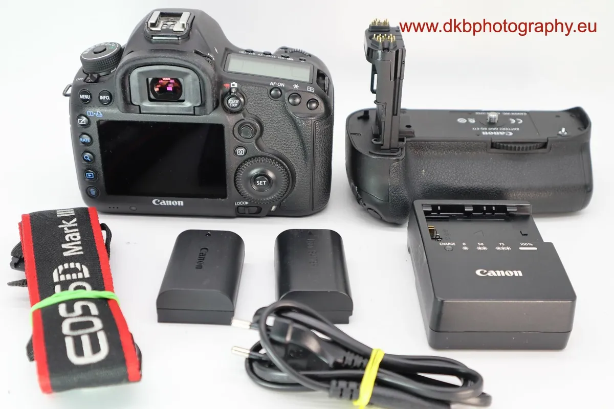 CANON 5D MK 3 DSLR CAMERA & BATTERY GRIP #089 - Image 2
