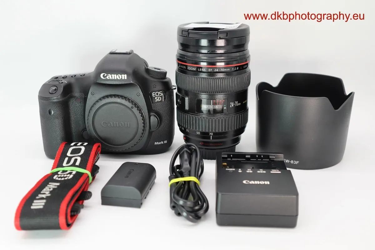 CANON 5D MK 3 CAMERA & EF 24-70mm F2.8L USM LENS - Image 1
