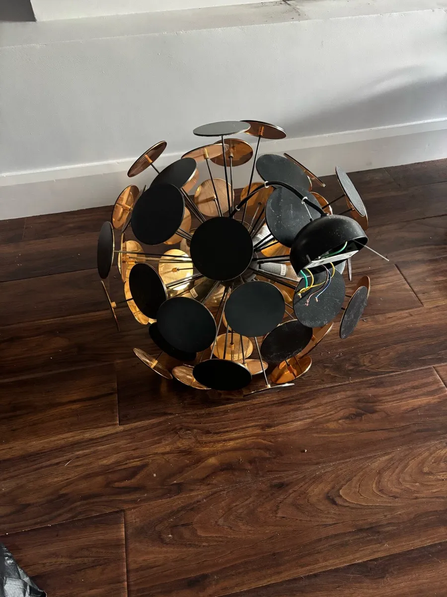 Black ceiling light - Image 2